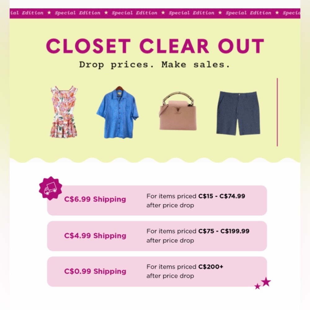 Closet Clear Out Special Edition❣️